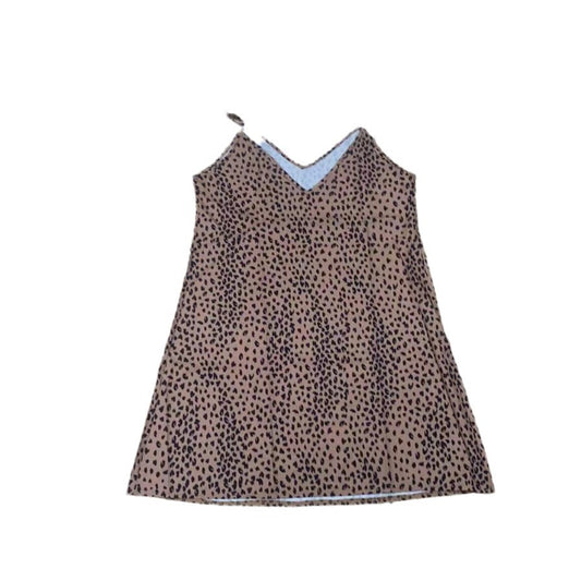 European And American-style Full-print Slip Dress