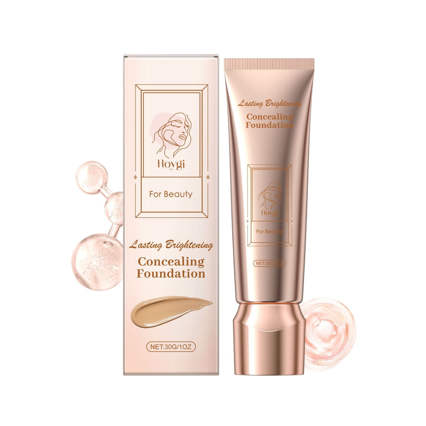 Concealing Foundation Moisturizing, Light And Long-lasting