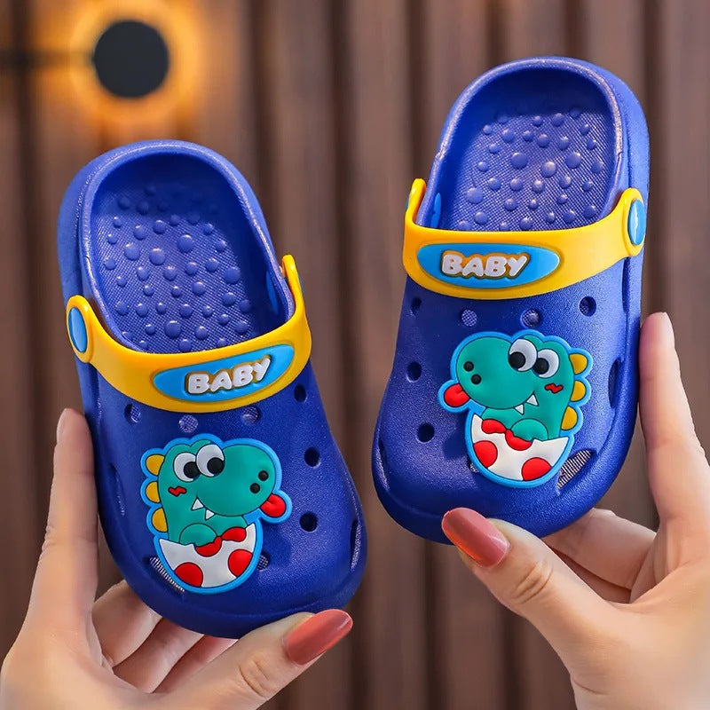 Children's Indoor Non-slip Toe-cap Slippers