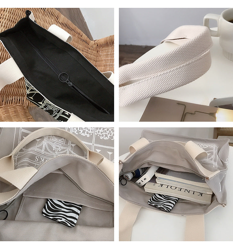 Small Design Three-dimensional Thick Canvas Bag