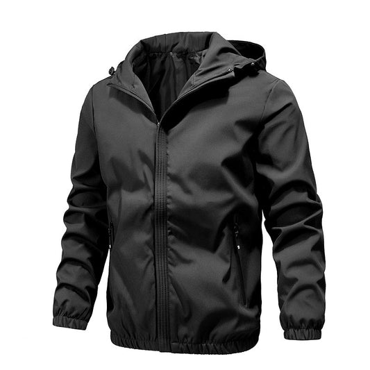 Herre Mode Outdoor Fritidsjakke Trenchcoat