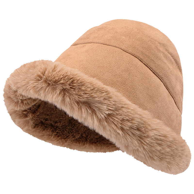 Plush Fisherman Hat For Warmth And Ear Protection In Winter