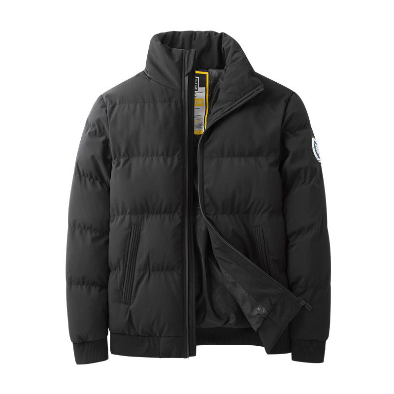 Mens Stylish Casual Padded And Warm Cotton-padded Jacket