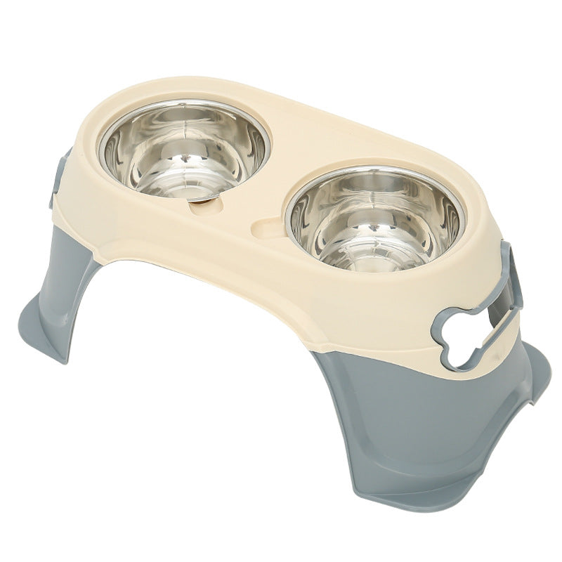 Drinking Bowl Overturning Prevention Feeding Bowl