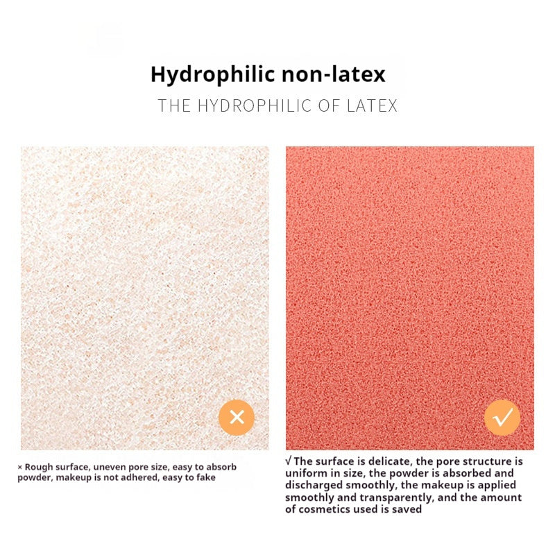 Dry And Wet Diagonal Cutting Cosmetic Egg