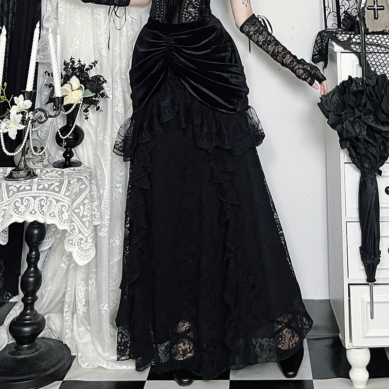New Summer Banquet Evening Dress Skirt