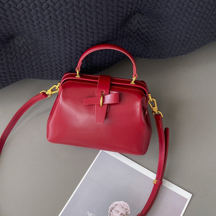 Luxury Fashion Cowhide Handbag Women