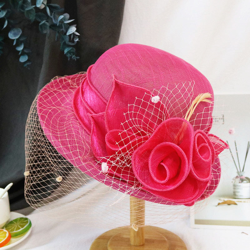 Curly Top Hat Travel Sun Protection Breathable Sun Hat