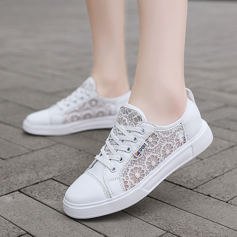 Thin Flat Student Hollow Breathable Sports Shoes