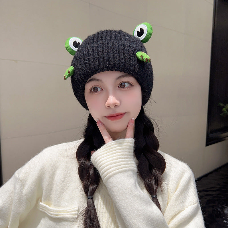 Loose Ear Protection Fashionable Pullover Wool