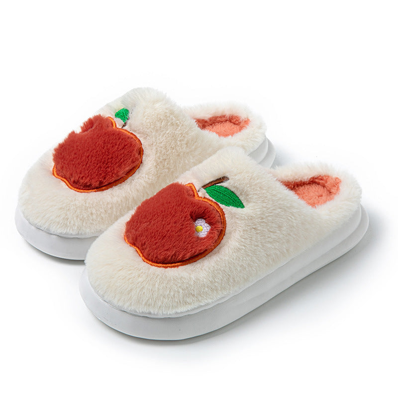 Women's Autumn And Winter Indoor Home Cotton Slippers