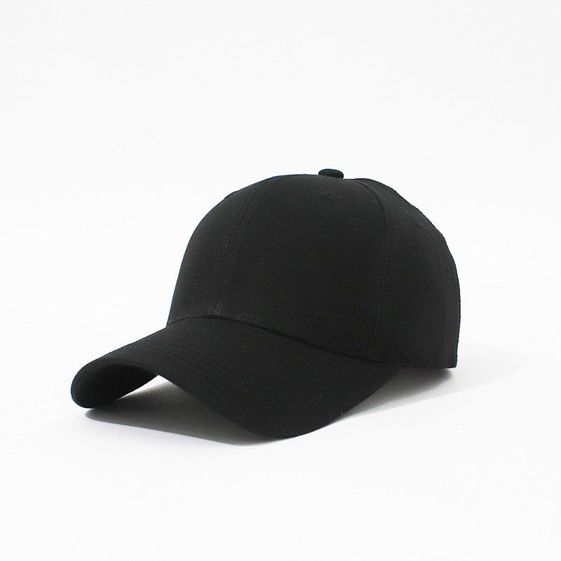 New Hard Top Solid Color Simple Fashion Household Baseball Hat