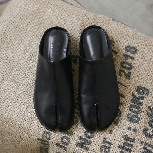 Retro Baotou Half Slippers For Female Outwear