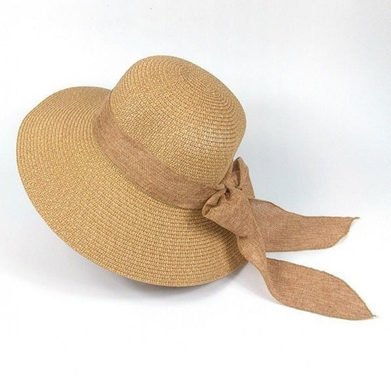 Streamer Casual Beach Big Brim Hat