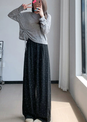 Loose Slim Straight Wide-leg Casual Pants