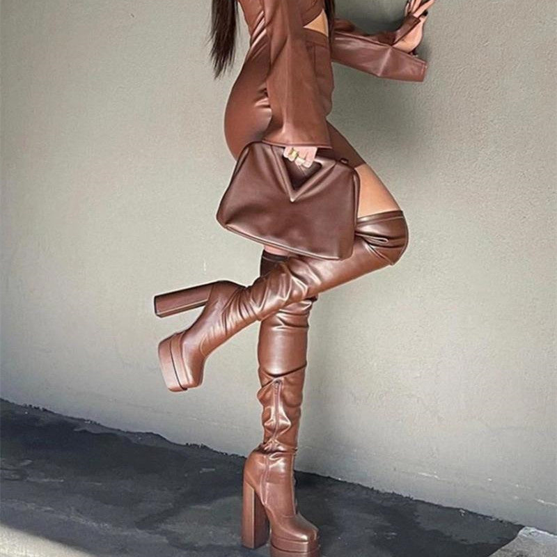 Women's Fashion Platform Banquet Over Knee Boots
