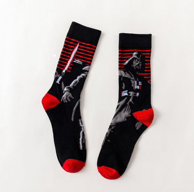Socks Master Yoda R2-D2 Cosplay Socks Woo Ji
