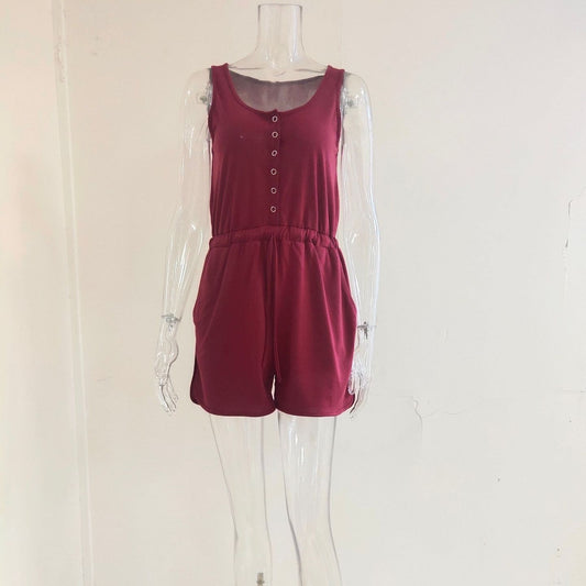 Casual Loose Fitting Wide Leg Shorts With Waistband And Tie Up