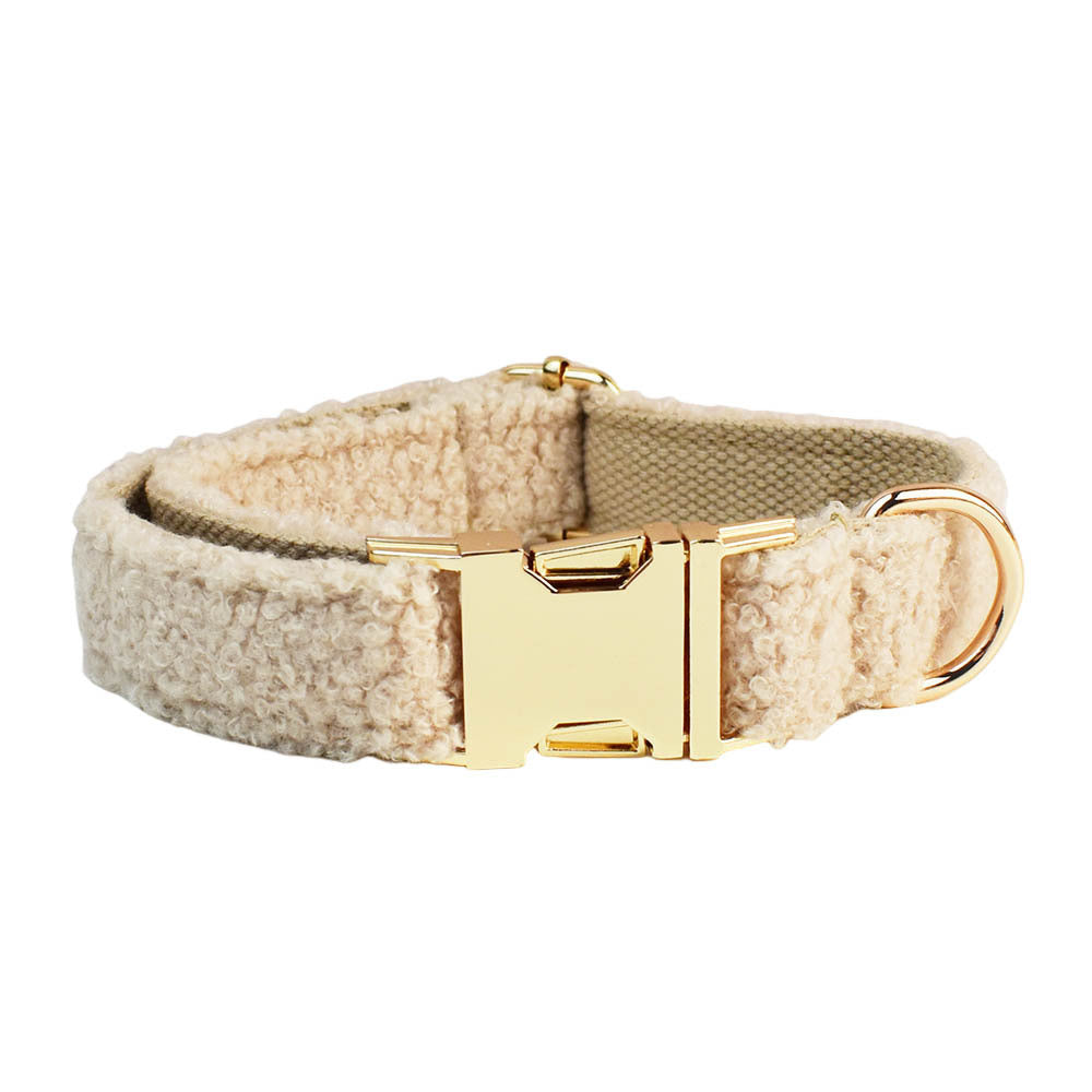 Creative And Minimalist Cream Style Pet Collar And Harness