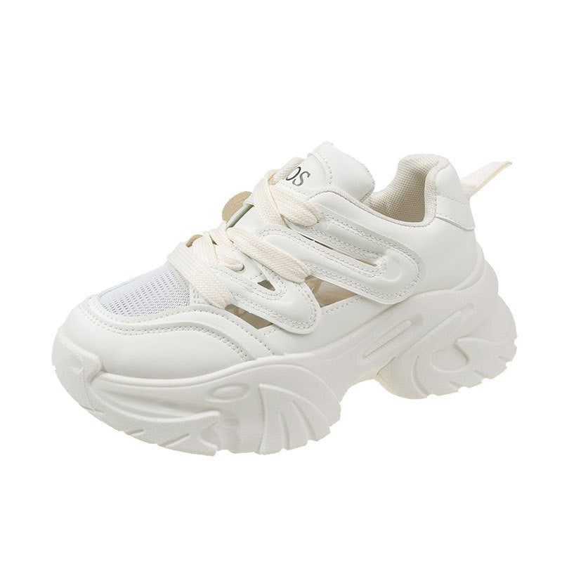 Height Increasing Thick Bottom Women's Sports Casual Shoes