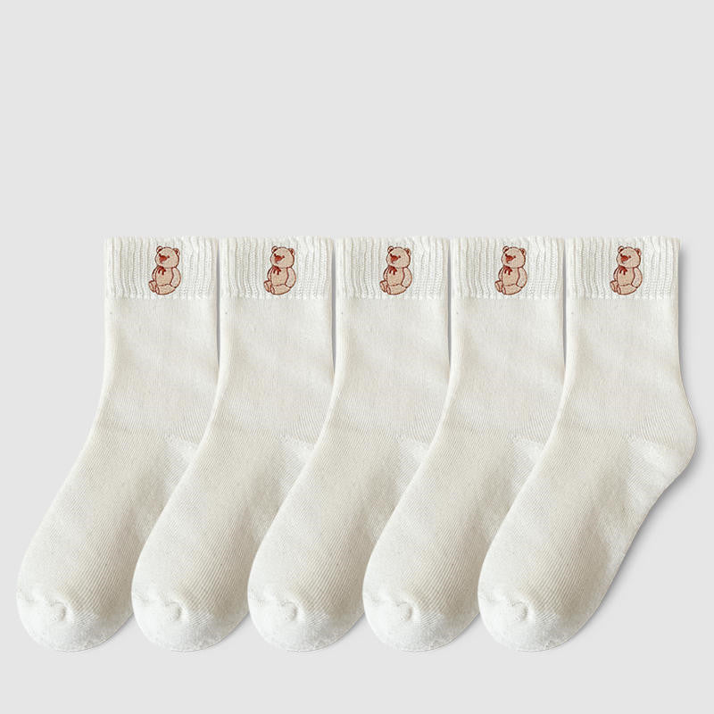 Women's Fashion Terry Padded Warm Solid Colour Socks