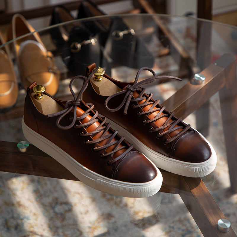 Retro All-match Casual Lace-up Sneakers Håndlavede