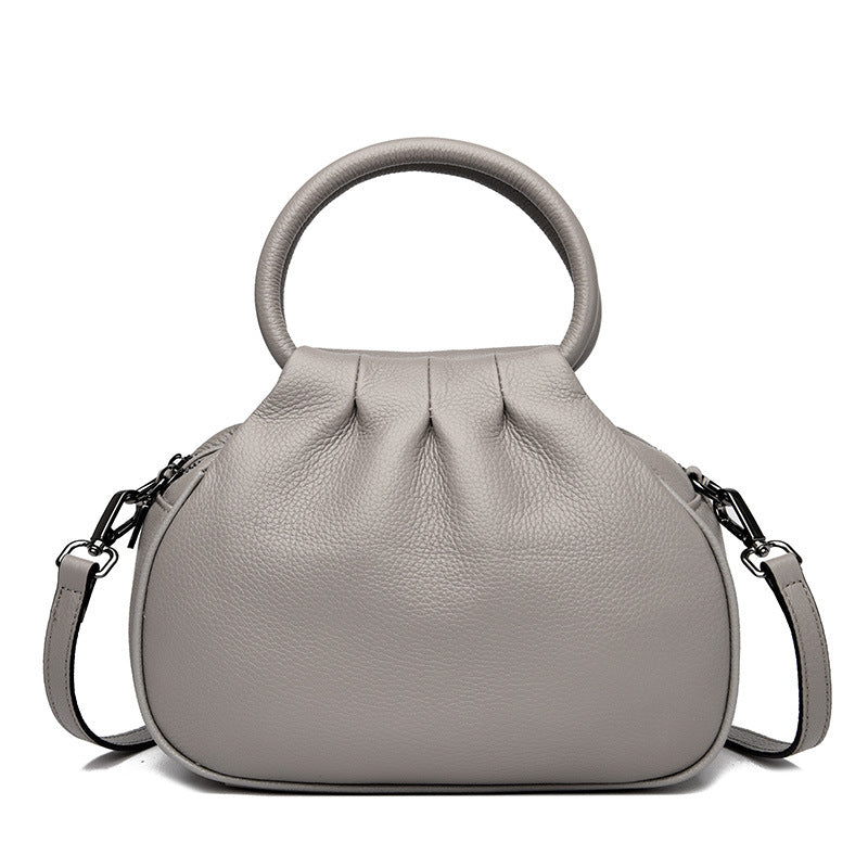 Sophisticated Elephant-gray Womens Bag Versatile Crossbody Style