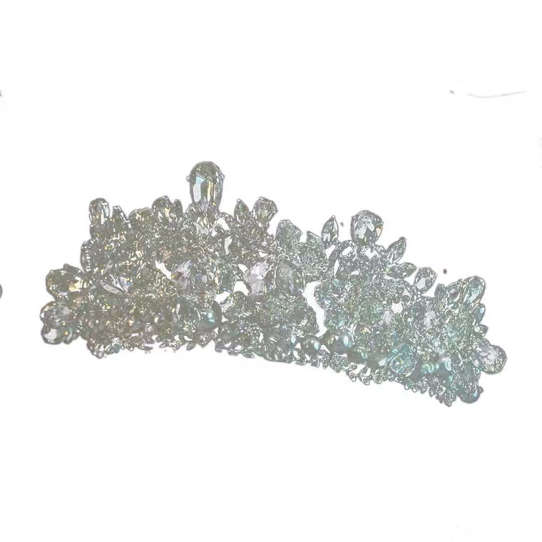 Crystal Atmospheric Wedding Dress Design Headwear