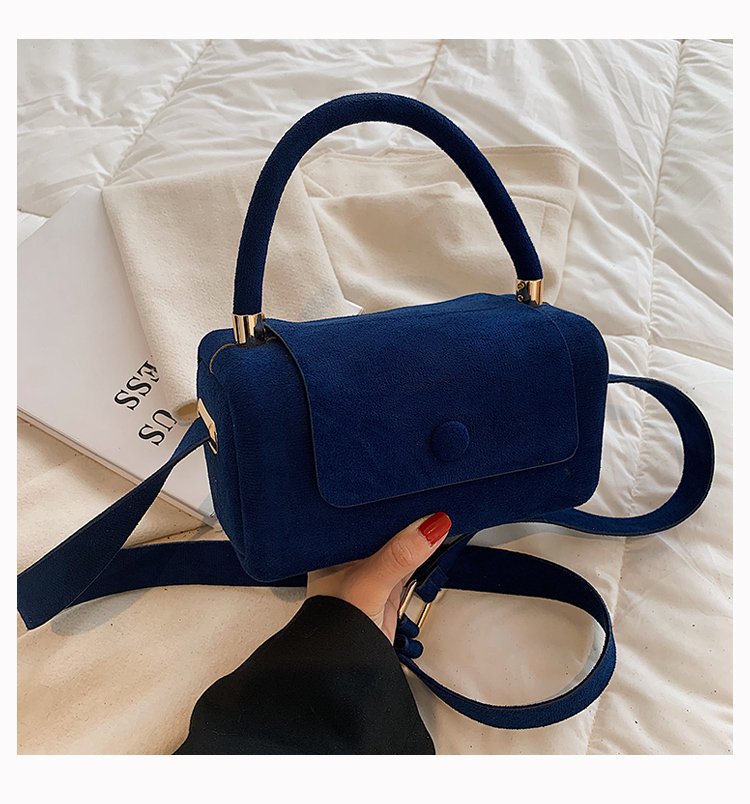 Women's New Popular Frosted One-shoulder Messenger Handbag