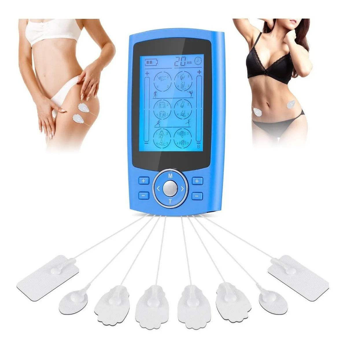 Charging Pulse Physiotherapy Massager TENS EMS Muscle Stimulator
