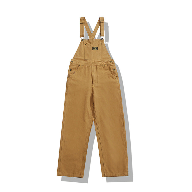 Canvas Japanese Style Workwear Overalls