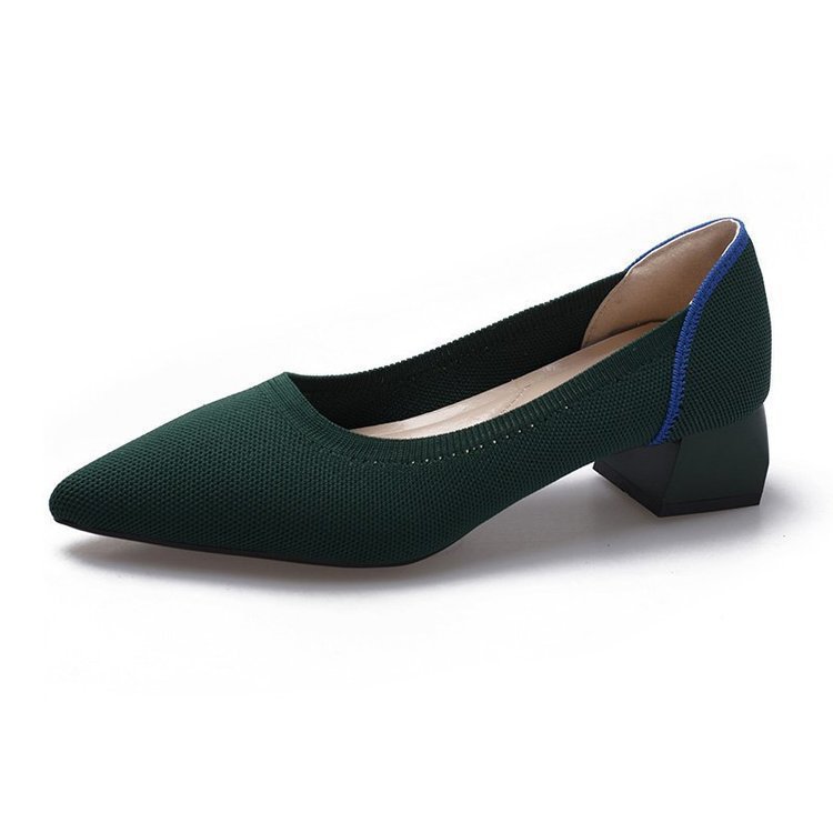 New Style Flying Woven Noodles Comfortable Peas Women's Shoes Lightweight