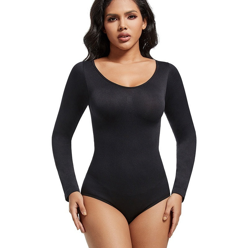 Body Shaping Triangle Jumpsuit Female Breasts Support Push Up Corset
