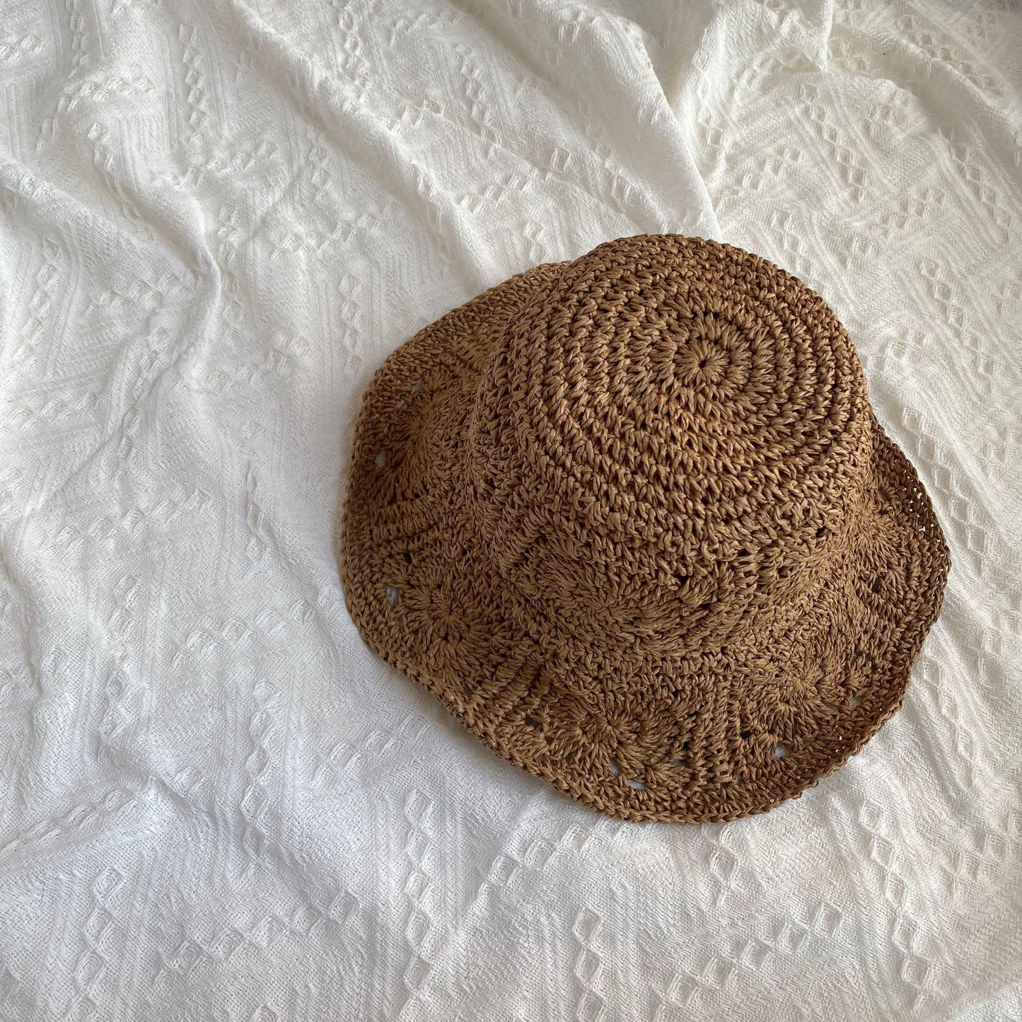 Summer Sun Protection And Sunshade Hat On The Beach