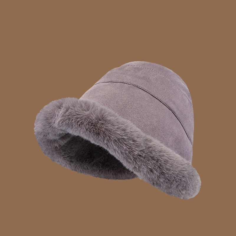 Plush Fisherman Hat For Warmth And Ear Protection In Winter