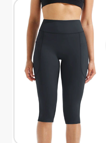 F9120 High Waist Hip Lift Fitness Pants Women's Sports Belly Contracting