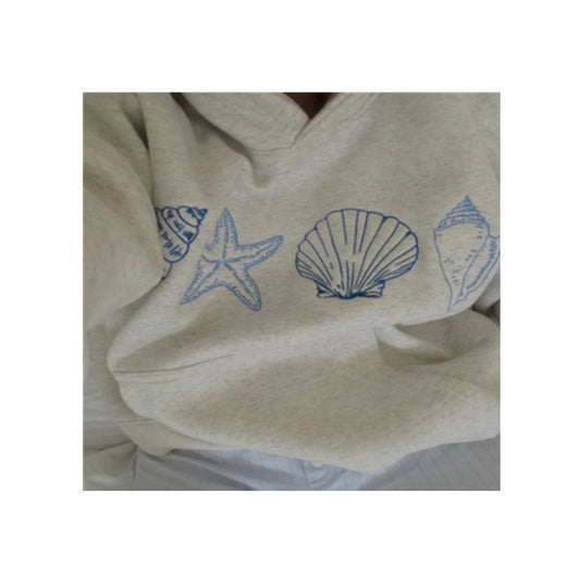 Mode Mode Tøj Afslappet Stil Sweater med sænkede skuldre Tryk