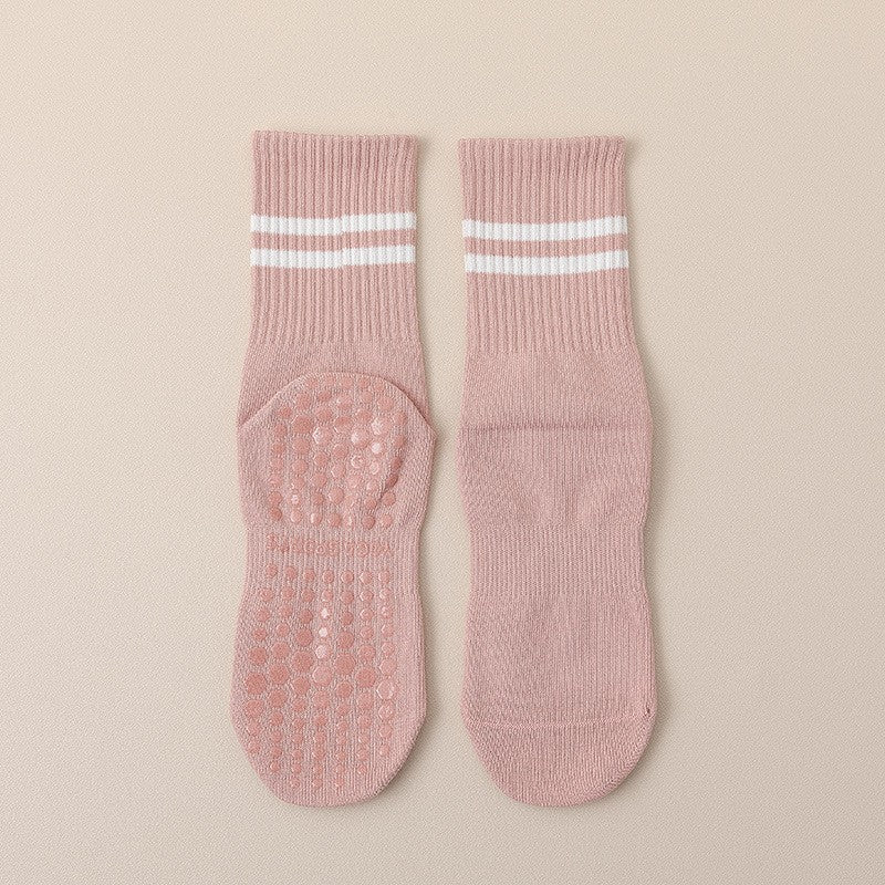 Tube Socks Professional Sports Anti-slip Silicone Indoor Fitness Pilates Boneless Room Socks