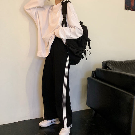 Women's American-style Retro Loose Hip Hop Street Casual Pants
