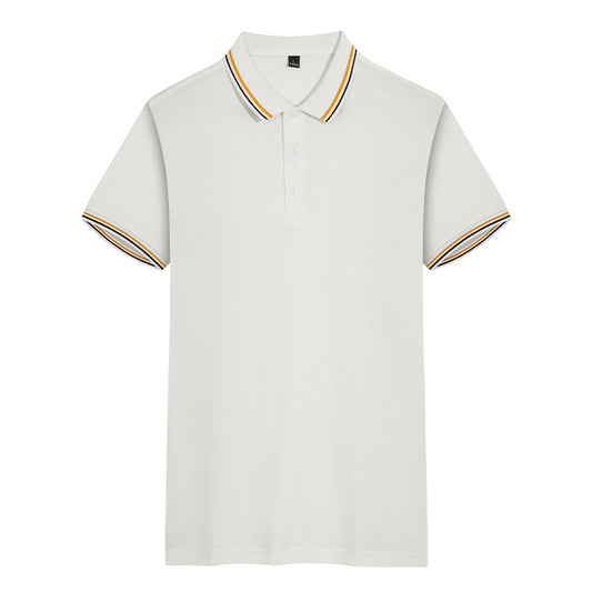 Summer Polo Shirt Lapel Short Sleeve T-shirt