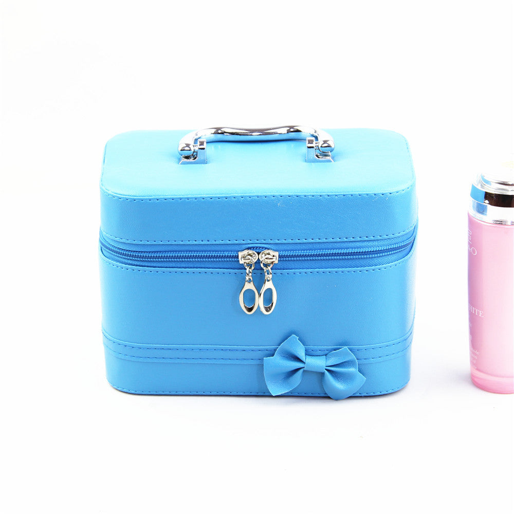 Cute And Fashionable Women's Box Storage Bag Cosmetic Case