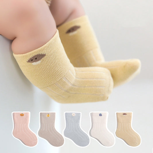 Keep Warm Newborn Baby Socks Pure Cotton