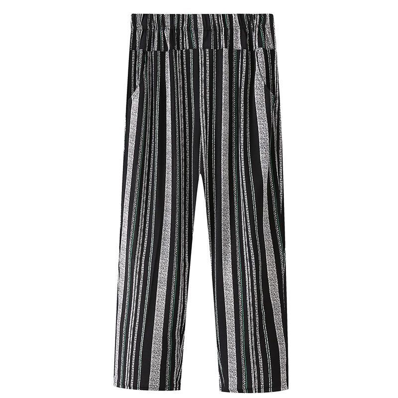 Mom's Summer Thin Cropped Pants