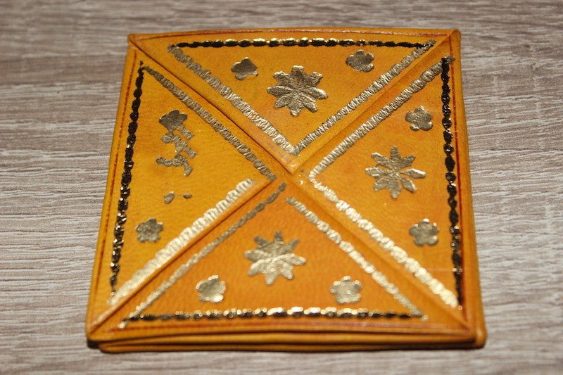 Miss Sheepskin Folding Coin Purse
