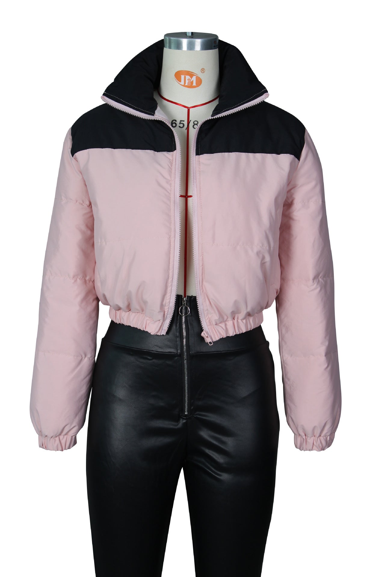 Women's Coat Fashionable Brand Classic Cotton-padded Jacket European And American Short Flight Jacket