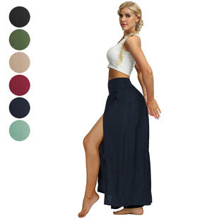 Ethnic Digital Printing Women's Ankle-tied Loose Sports Yoga Pants Leisure Bloomers Dance Pants