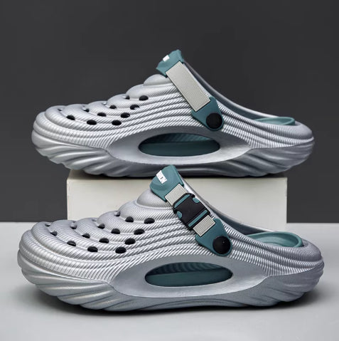 Men's Simple And Stylish Casual Platform Slippers