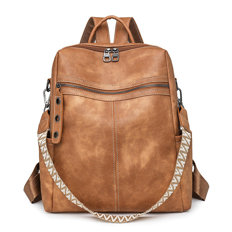 Ins Internet Celebrity Minimalist Large Capacity Versatile Backpack