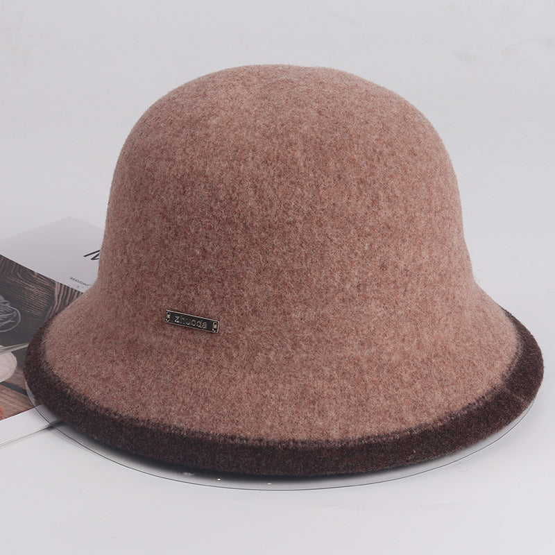 Two Color And Versatile Knitting And Splicing Wool Cloth