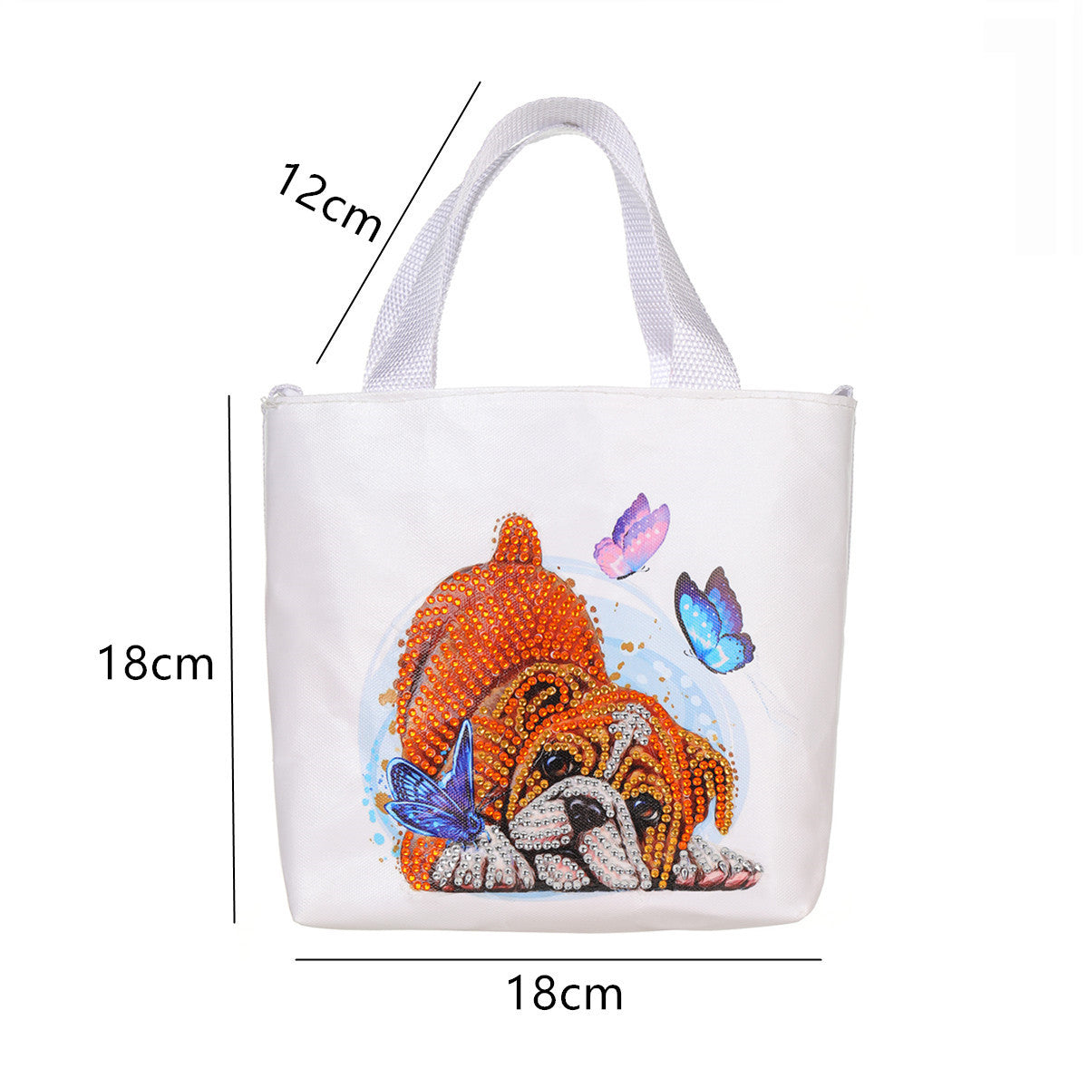 DIY Diamond Painting Kids Portable DIY Crystal Satchel Bag